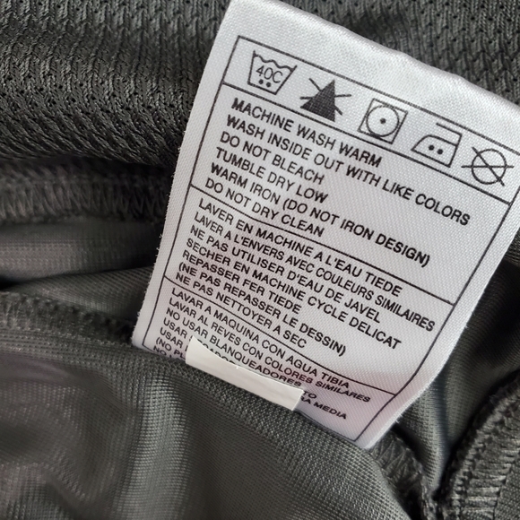 Nike Sportswear Track Jacket Mens L‎ Gray and Silver With Pockets Full Zip - Picture 11 of 15